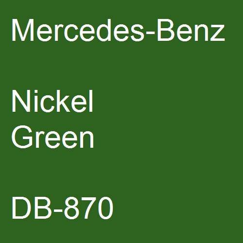 Mercedes-Benz, Nickel Green, DB-870.